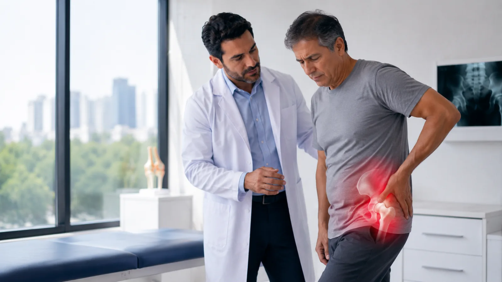 ¿Qué especialista trata el dolor de cadera?