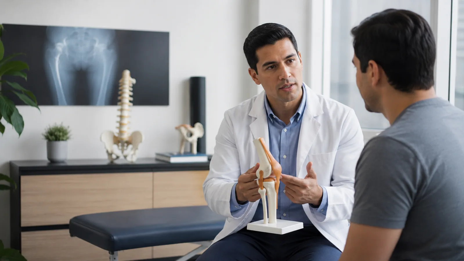 ¿Qué especialista trata la lesión de ligamentos?